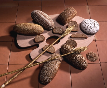 Variété de pains bruns (source : www.schweizerbrot.ch)